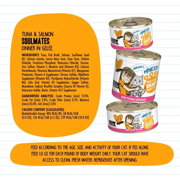 Tuna & Salmon Soulmates Tuna & Salmon Dinner in Gelée 1 Carton (24 pcs) - Image 2